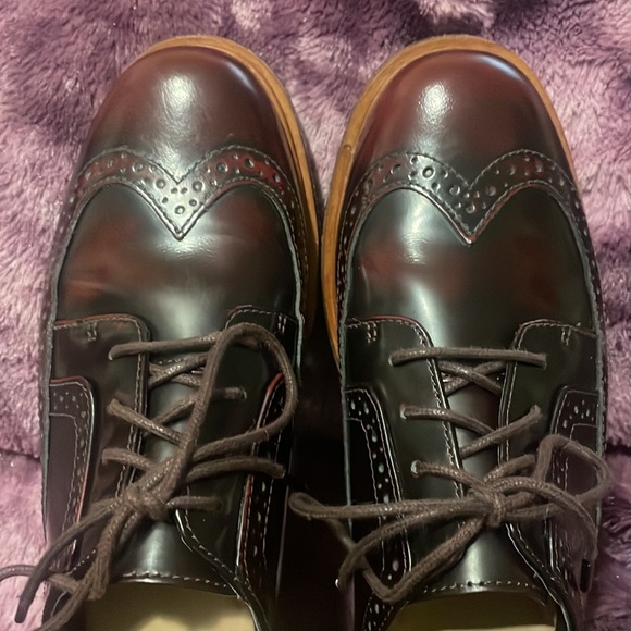 **SOLD**Clark’s Teadale Maira Aubergine Oxford sz 7 - Picture 7 of 11